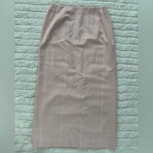 Rare Talbots Vintage Made in Italy Blush Pencil Skirt wool/angora
